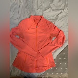 Lululemon Athletica orange jacket size 10